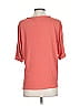 J Brand Orange 3/4 Sleeve T-Shirt Size S - photo 2