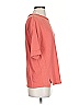 J Brand Orange 3/4 Sleeve T-Shirt Size S - photo 3