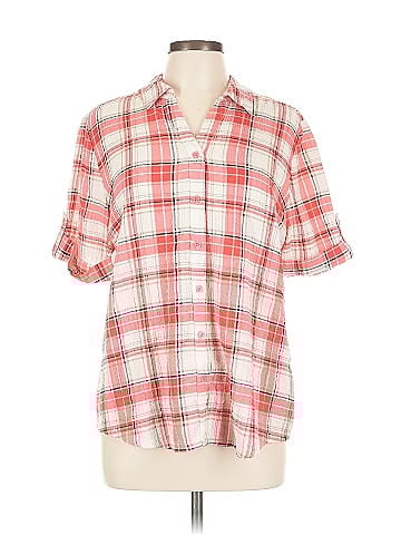 Emily Daniels Short Sleeve Button-Down Shirt (view 1)