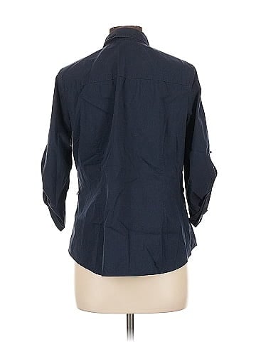Worthington 3/4 Sleeve Button-Down Shirt (view 2)