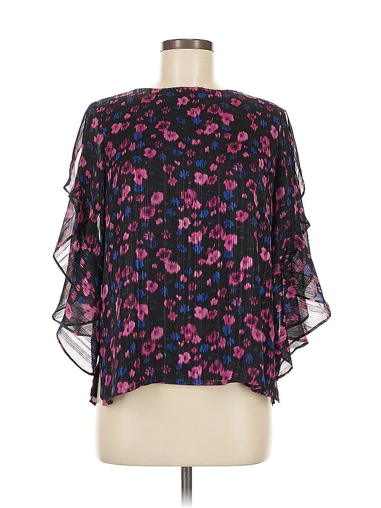 Pre-owned Vince Camuto 3/4 Sleeve Blouse In Pink