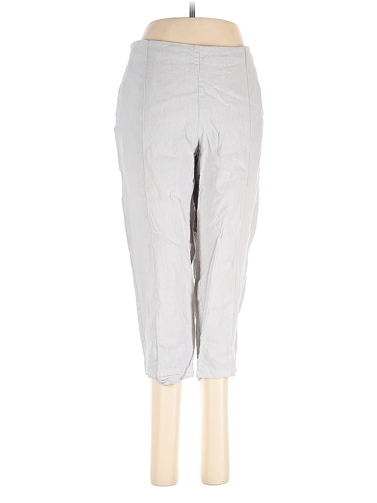 Click to view more detailed imagery on our partner's website Pre-owned Jjill Linen Pants In Gray