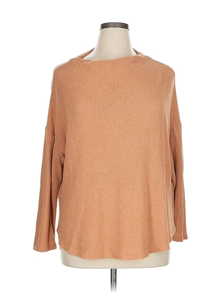 Pre-owned Old Navy Pullover Sweater In Brown