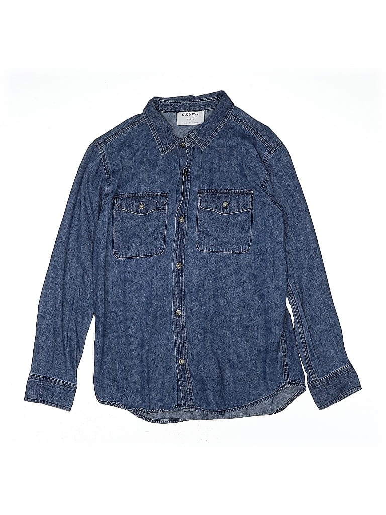 Pre-owned Old Navy Kids' Denim Jacket In Blue