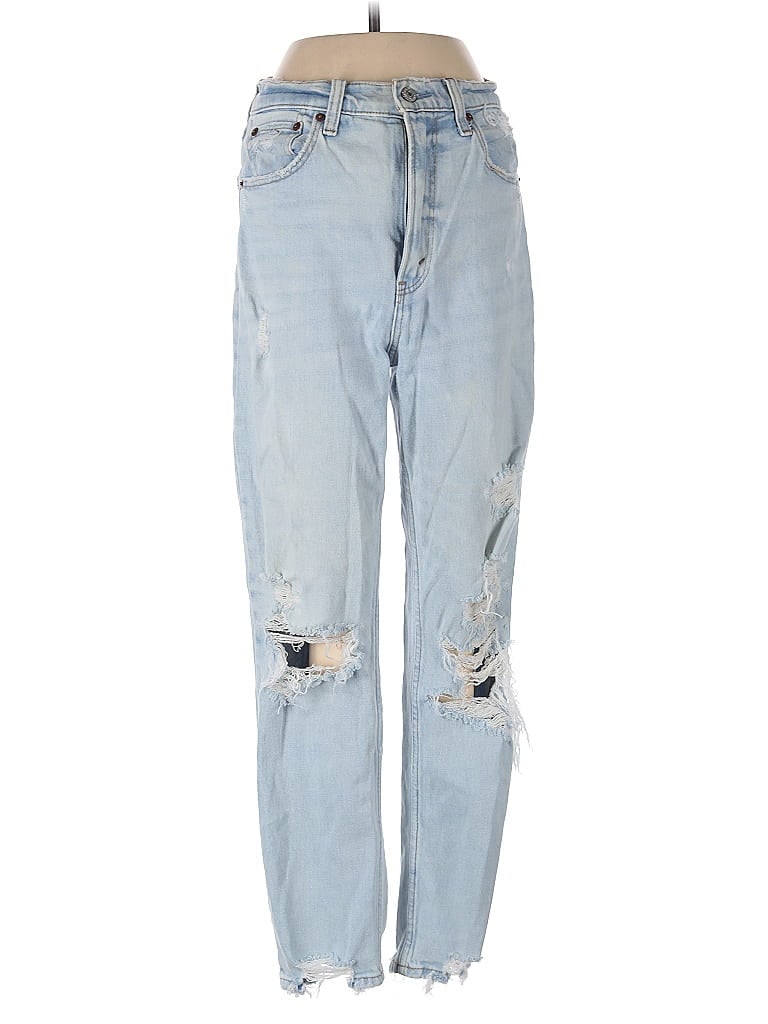 Pre-owned Abercrombie & Fitch Jeans In Blue