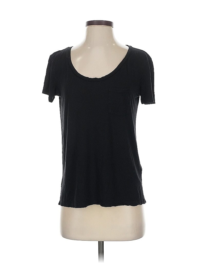 Pre-owned Banana Republic Short Sleeve T-shirt In Black