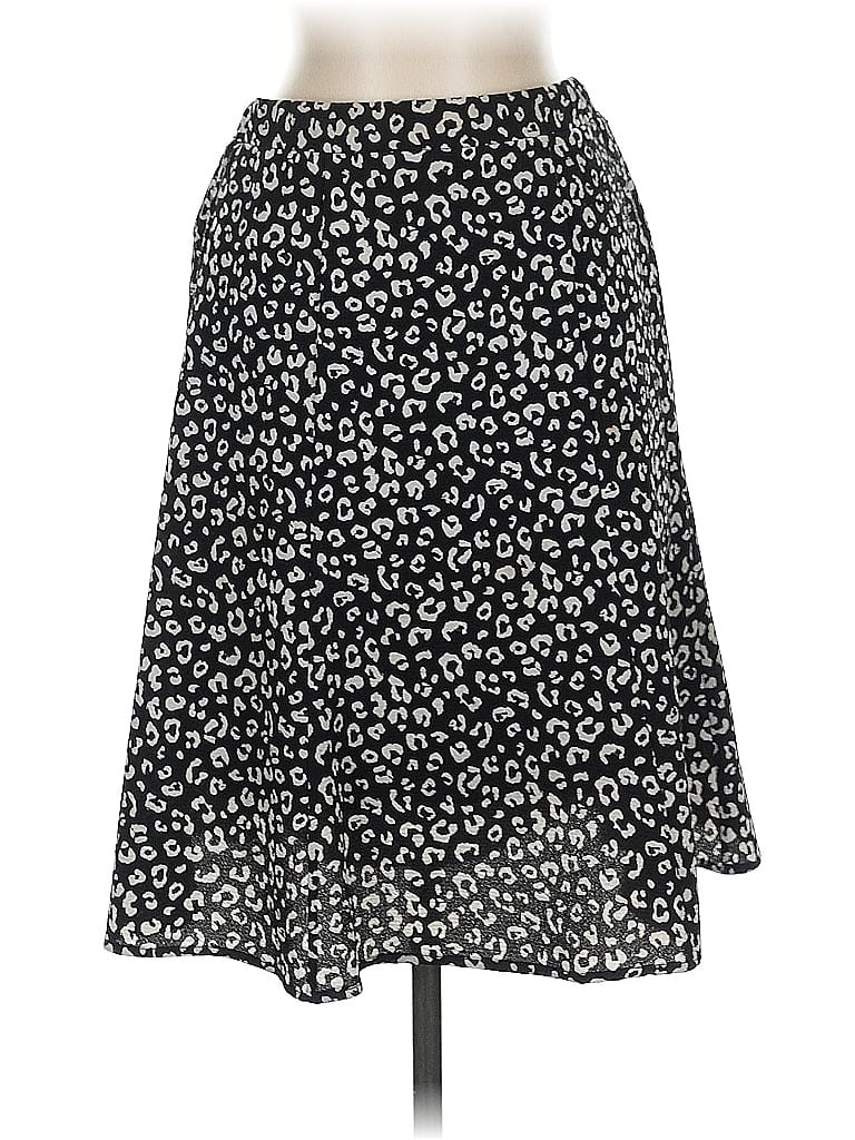 Pre-owned Bobeau Casual Skirt In Black