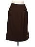 Chaus Solid Brown Formal Skirt Size 10 - photo 1