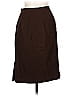 Chaus Solid Brown Formal Skirt Size 10 - photo 2