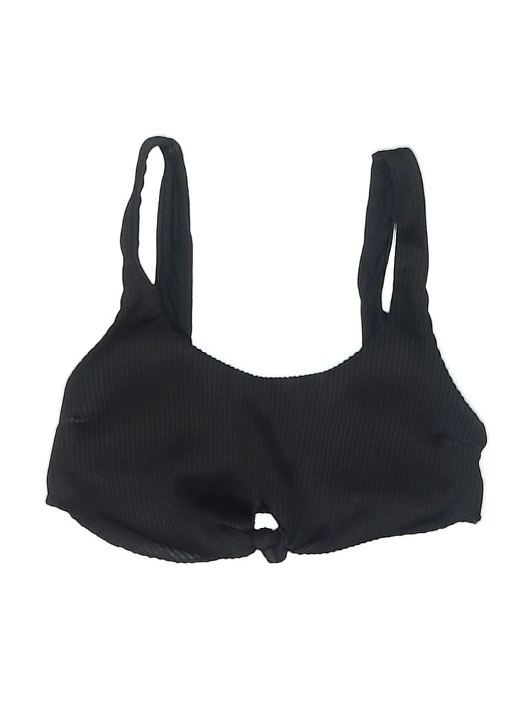 Pre-owned Hollister Swimsuit Top Black Swimwear