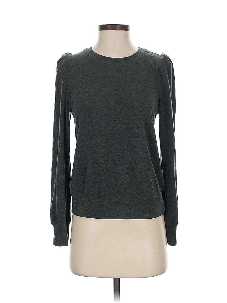 Pre-owned Heartloom Long Sleeve T-shirt In Gray