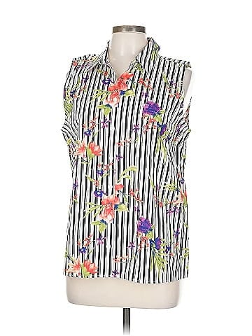 Chico's Sleeveless Button-Down Shirt (view 1)
