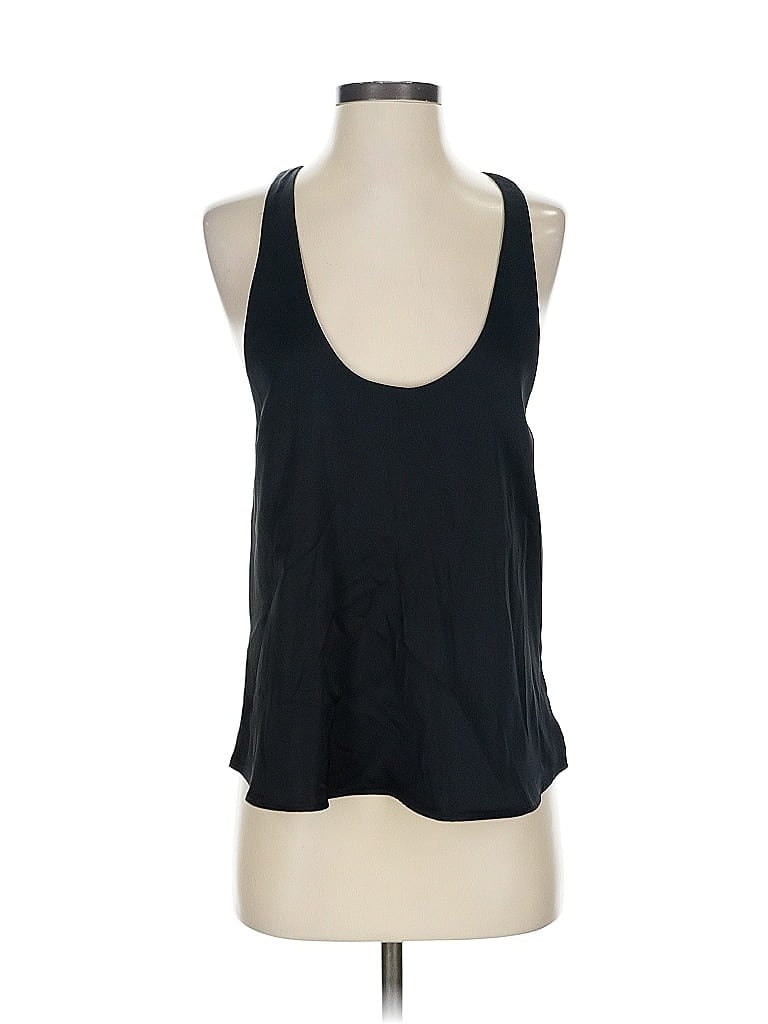 Pre-owned H&m Sleeveless Top Black Halter Neckline Tops