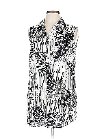 Chico's Sleeveless Button-Down Shirt (view 1)