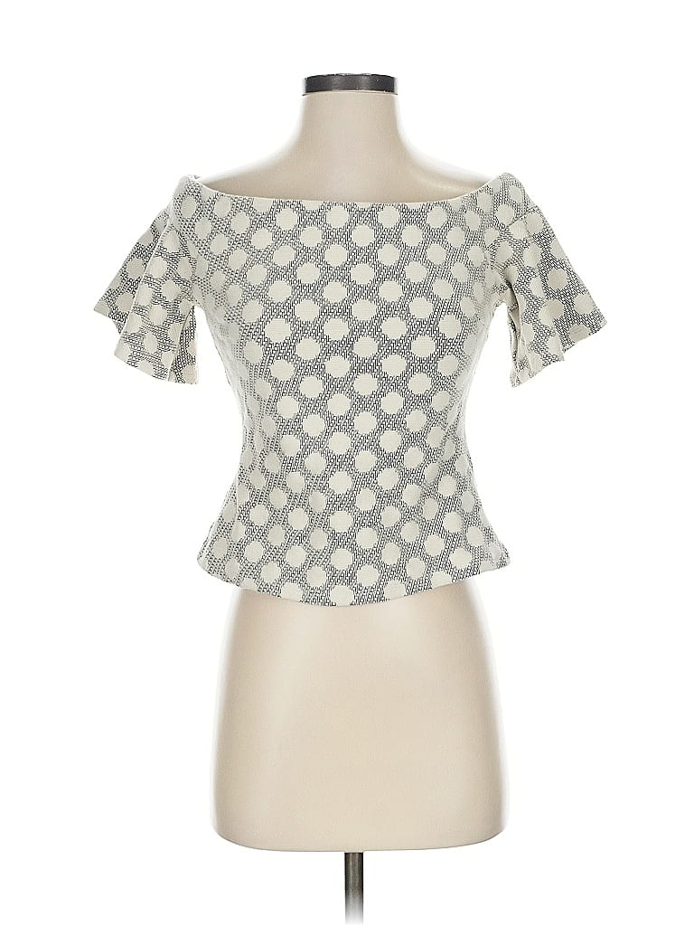 Eri + Ali Gray Short Sleeve Top Size XS - photo 1
