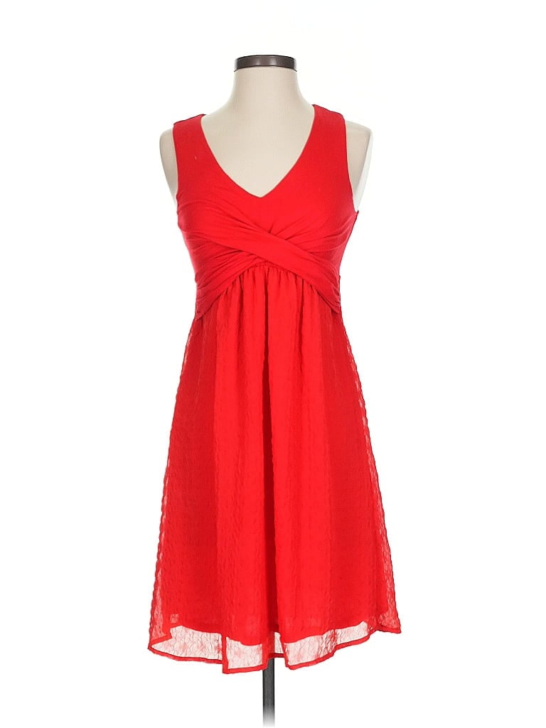 Pre-owned Amadi Cocktail Dress In Red