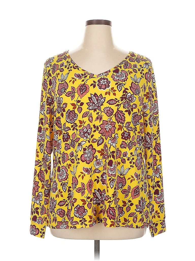 Click to view more detailed imagery on our partner's website Pre-owned Jason Wu 3/4 Sleeve T-shirt In Yellow