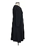 Donna Ricco Solid Black Casual Dress Size S - photo 3