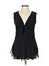 R&M Richards Black Sleeveless Blouse Size 12 - photo 1