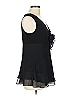 R&M Richards Black Sleeveless Blouse Size 12 - photo 3
