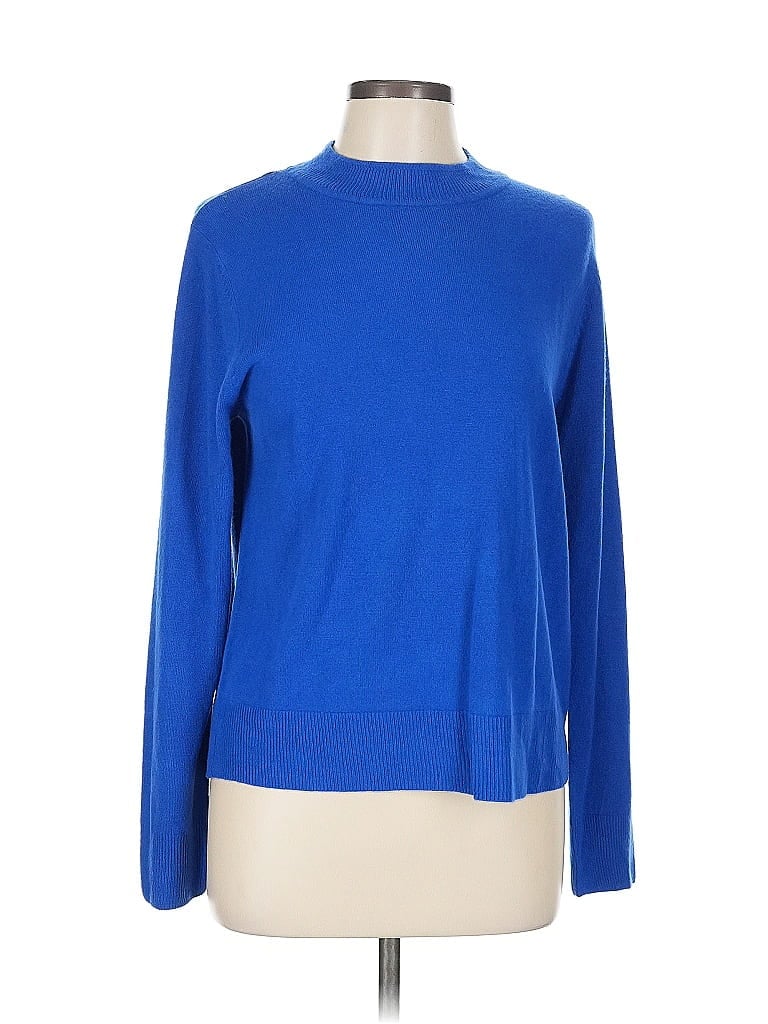 Sag Harbor 100% Acrylic Blue Pullover Sweater Size L - photo 1