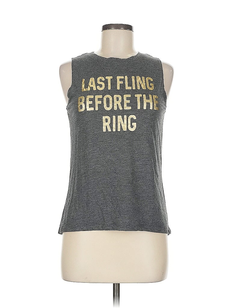 Click to view more detailed imagery on our partner's website Pre-owned Modern Lux Sleeveless T-shirt In Gray