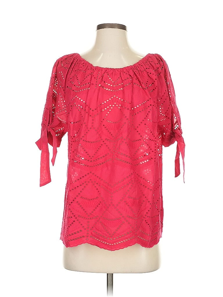 Pre-owned Sundance 3/4 Sleeve T-shirt In Pink