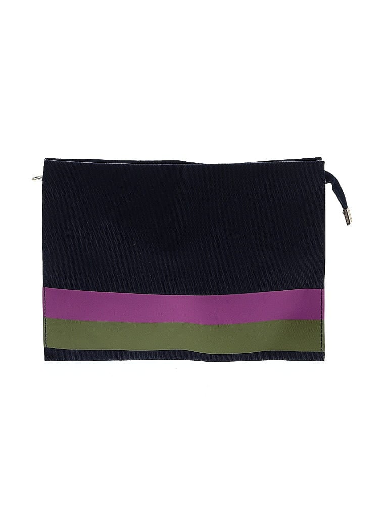 Unbranded Stripes Purple Blue Makeup Bag One size - photo 1