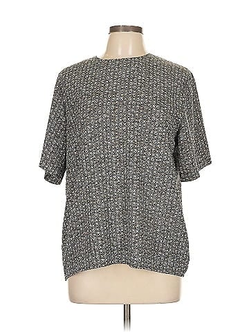 Worthington Short Sleeve Blouse (view 1)