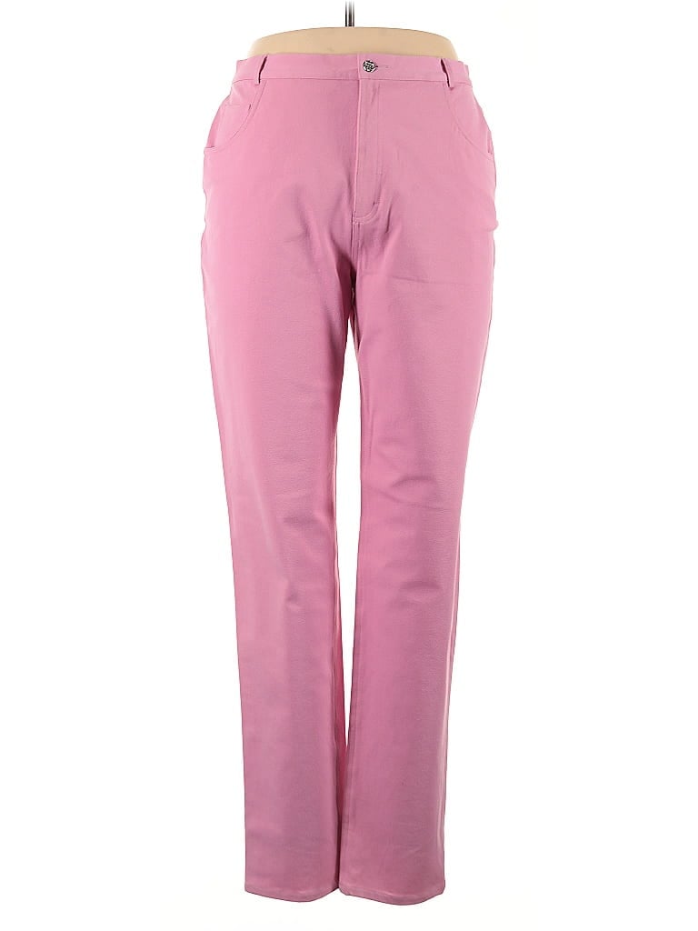 Doncaster Collection Pink Casual Pants Size 14 - photo 1