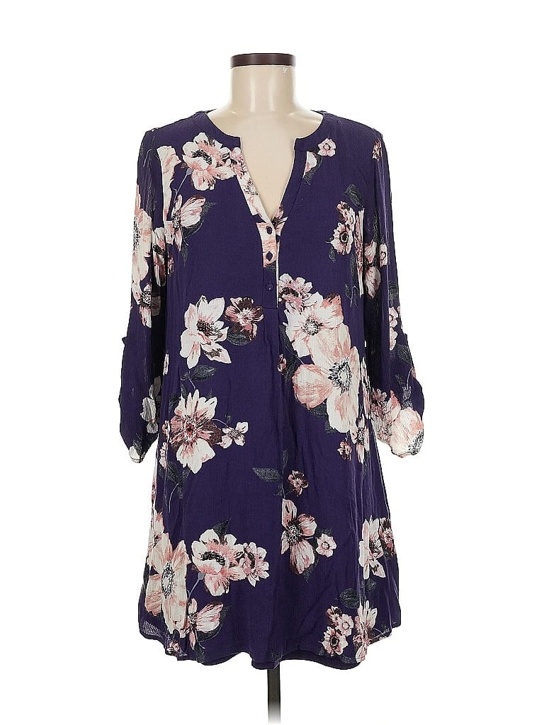 Pre-owned Andree By Unit Casual Dress In Purple