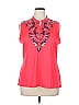 Greg Norman 100% Polyester Pink Sleeveless T-Shirt Size XL - photo 1