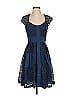 Plenty By Tracy Reese Hearts Blue Casual Dress Size 2 - photo 1