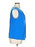 Jones Studio Blue Sleeveless Blouse Size 1X - photo 3