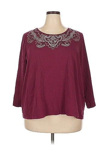 Catherines 3/4 Sleeve T-Shirt (view 1)