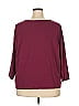 Catherines Burgundy 3/4 Sleeve T-Shirt Size 2X - photo 2