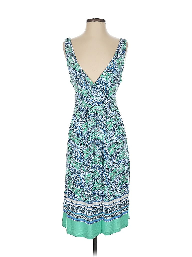 Pre-owned Old Navy Casual Dress In Green