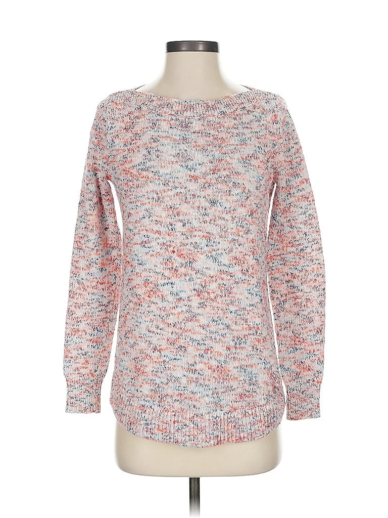Pre-owned Ann Taylor Loft Pullover Sweater In Pink