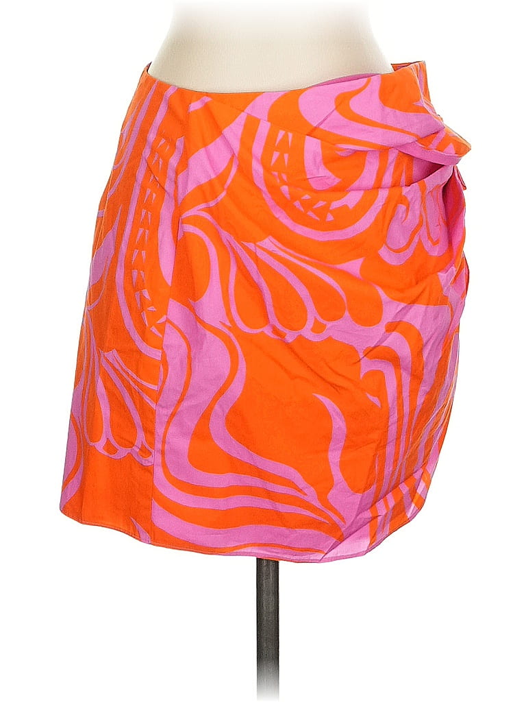 Drew Casual Skirt In Orange