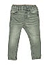 Zara Solid Green Jeans Size 12-18 mo - photo 1