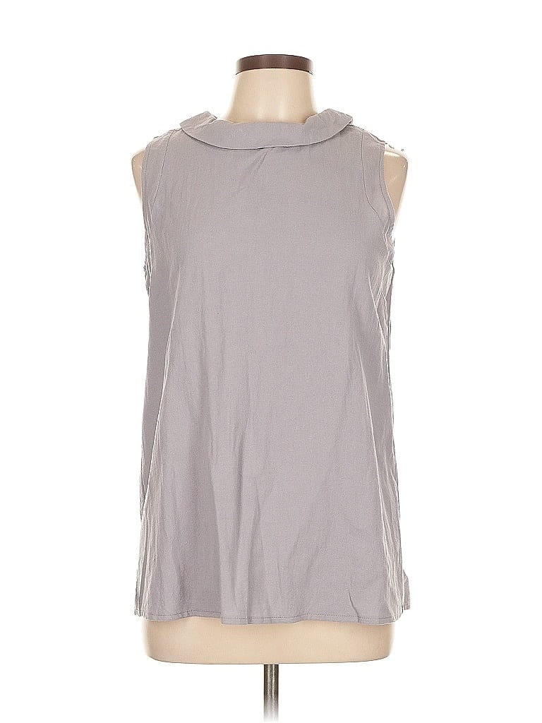 Click to view more detailed imagery on our partner's website Pre-owned Unbranded Sleeveless Top Gray Cowl Neck Tops