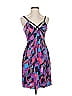 Armani Exchange Graphic Purple Cocktail Dress Size 4 - photo 1