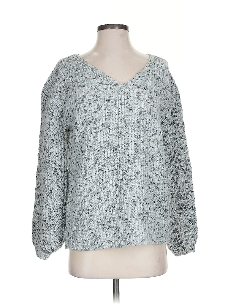 Click to view more detailed imagery on our partner's website Pre-owned Carve Designs Pullover Sweater In Silver