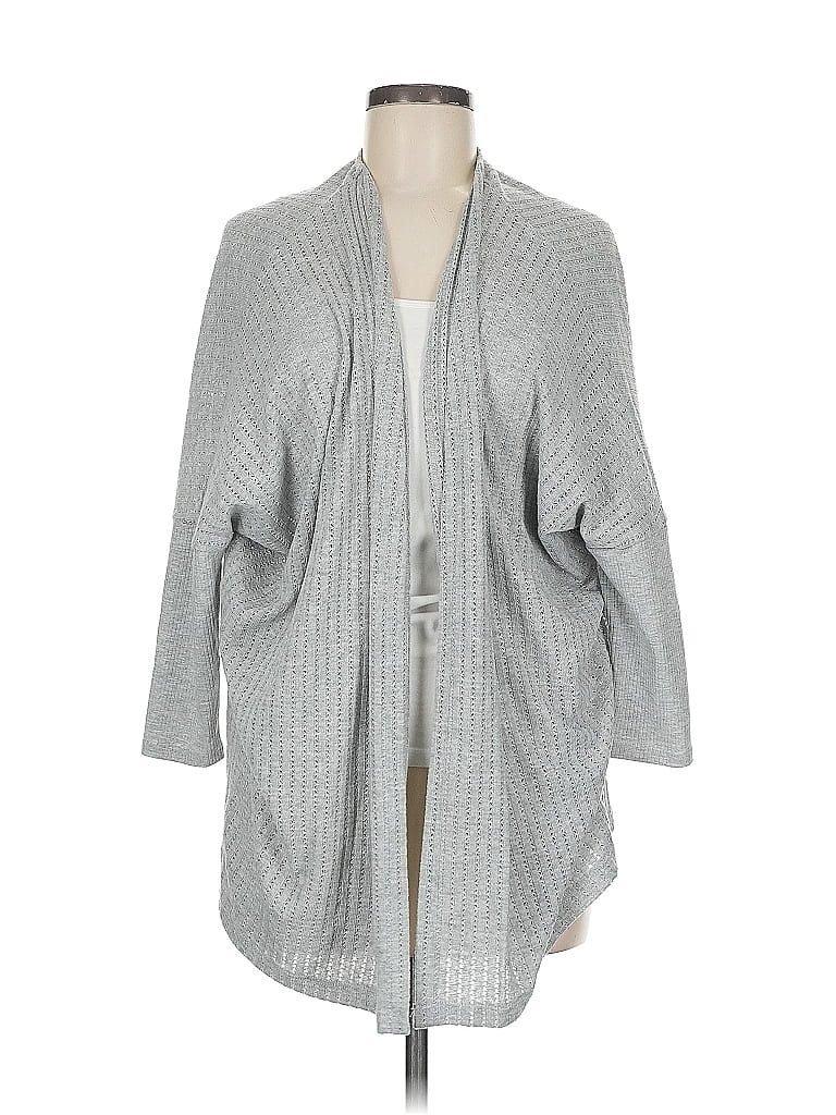 Pre-owned Assorted Brands Cardigan Sweater In Gray