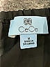 CeCe 100% Polyester Black 3/4 Sleeve Blouse Size M - photo 6