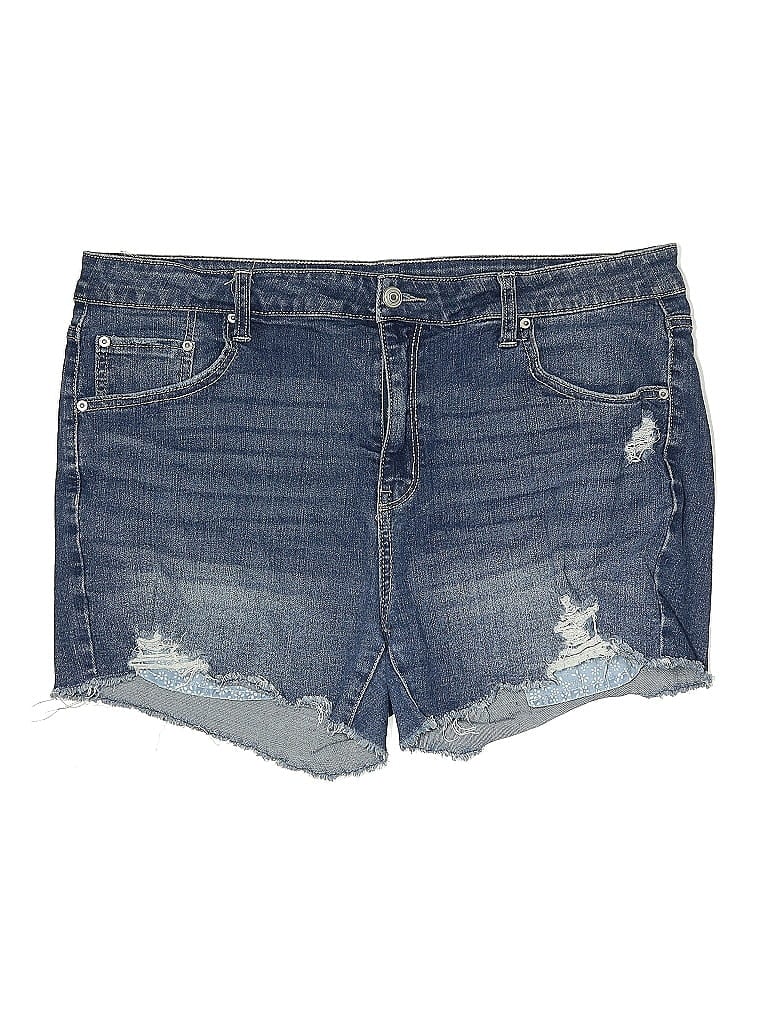 Pre-owned No Boundaries Denim Shorts In Blue