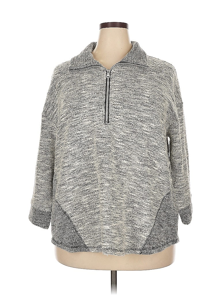 Ruby Rd. Gray Pullover Sweater Size 2X - photo 1