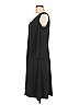 Susan Graver Solid Black Casual Dress Size M - photo 5