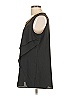 DG^2 by Diane Gilman 100% Polyester Black Sleeveless Blouse Size L - photo 4