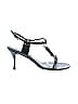 Prada Solid Black Leather Heel Sandals  Size EU 36 - photo 1